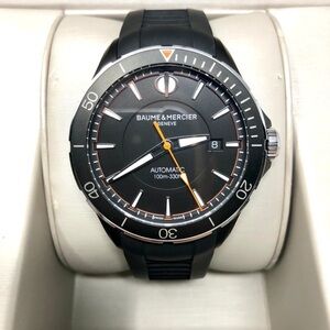 Baume & Mercier Clifton Club Black Automatic 42 mm Men's Watch
